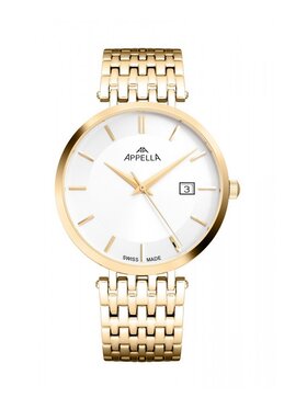 Appella Appella Zegarek L12001.1113Q Złoty