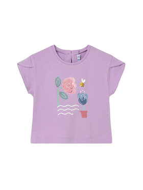 Mayoral Mayoral T-Shirt 1087 Fioletowy Regular Fit