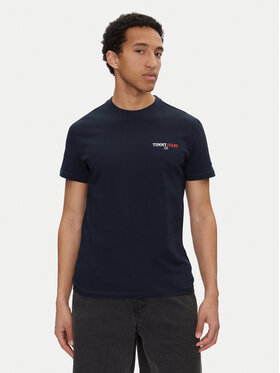 Tommy Jeans Tommy Jeans T-Shirt Dna Graphic DM0DM20815 Tmavomodrá Regular Fit