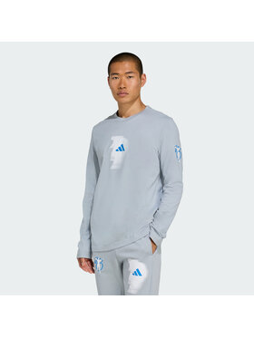 adidas adidas Koszulka techniczna 156973 Szary Regular Fit