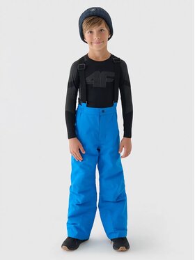 4F 4F Spodnie narciarskie 4FJWAW24TFTRM654-33S Niebieski Regular Fit