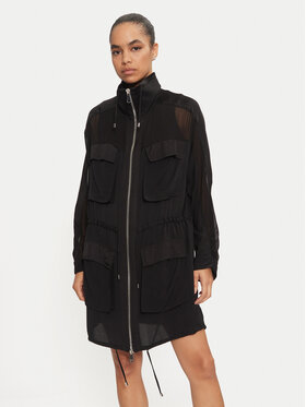 PINKO PINKO Parka Jole K-Way 20191 PBK2 1B13J8.747 Μαύρο Regular Fit