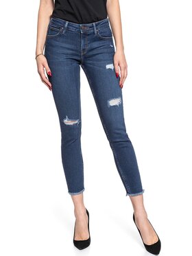 Lee Lee Jeansy SCARLETT Niebieski Skinny Fit