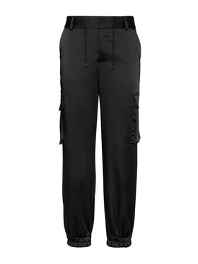 PHILIPP PLEIN PHILIPP PLEIN Pantaloni di tessuto 11445 Nero Palazzo Fit