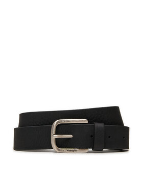 Wrangler Wrangler Pasek Męski Full Grain 112358071 Czarny
