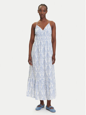 YAS YAS Sukienka letnia Cinni 26036881 Błękitny Regular Fit