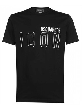 Dsquared2 Dsquared2 T-Shirt S79GC0063 S23009 980 Černá Regular Fit