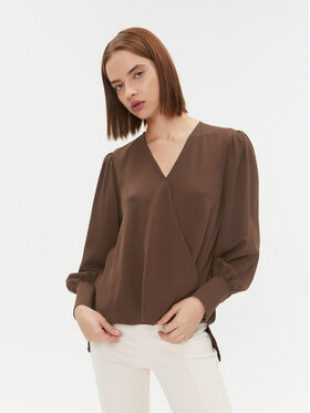 Rinascimento Rinascimento Блуза CFC0115342003 Кафяв Regular Fit
