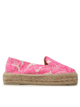 Manebi Manebi Espadrilles Cotton Jaquard Double Sole Espadrilles G 4.7 D0 Rosa