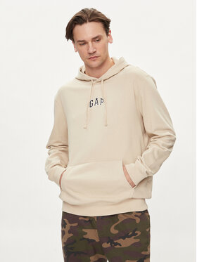 Gap Gap Majica dugih rukava 868455-03 Bež Regular Fit