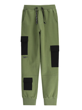 Coccodrillo Coccodrillo Melegítő alsó WC5120104GBJ Khaki Regular Fit