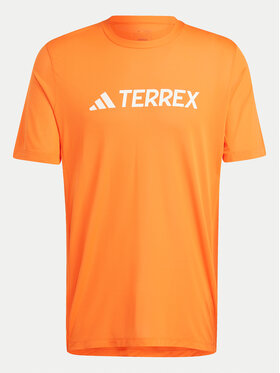 Adidas Športna Majica Terrex Multi Endurance Tech IY9427 Oranžna Regular Fit