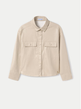 Mayoral Mayoral Camicia 7194 Beige Regular Fit