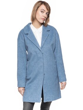 Tom Tailor Tom Tailor Cappotto COAT EGG SHAPE Blu Regular Fit