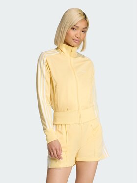 adidas adidas Bluza FIREBIRD CLASSIC Pomarańczowy Regular Fit