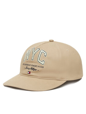 Tommy Hilfiger Tommy Hilfiger Kapa s šiltom Flag Seasonal 5 Panel AM0AM13562 Bež