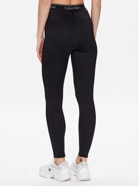 Calvin Klein Performance Leggings 00GWS3L605 Crna Slim Fit