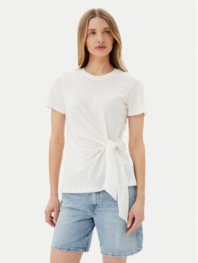 Tommy Hilfiger Tommy Hilfiger T-shirt WW0WW44559 Écru Regular Fit