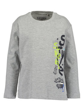 Blue Seven Blue Seven Bluzka 850724 X Szary Regular Fit