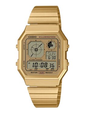 Casio Casio Zegarek A130WEG-9AEF Złoty