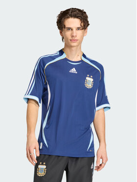 adidas adidas Koszulka techniczna Argentyna Błękitny Regular Fit