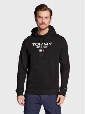 Tommy Jeans Tommy Jeans Bluză DM0DM15692 Negru Regular Fit
