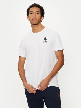 U.S. Polo Assn. U.S. Polo Assn. T-Shirt MUP3311 Weiß Slim Fit