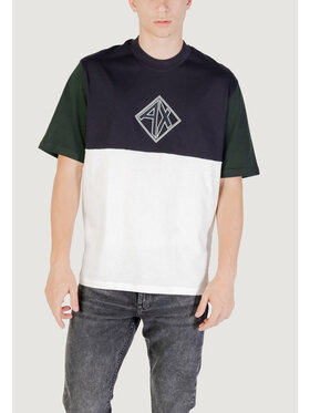 Armani Exchange Armani Exchange T-Shirt JUMPER Niebieski Casual Fit