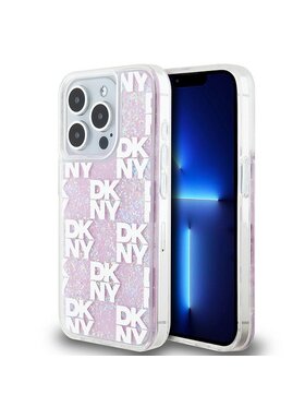 DKNY DKNY Etui na telefon iPhone 15 Pro Różowy