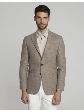 Borgio Borgio Marynarka morigerati Brązowy Slim Fit