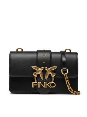 Pinko Pinko Handtasche Love Mini Icon Simply 6 Cl AI 22-23 PLTT 1P22TW Y5H7 Schwarz