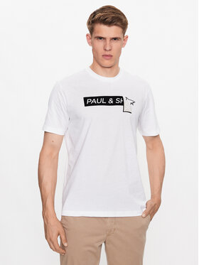 Paul&Shark Paul&Shark T-Shirt 13311635 Biały Regular Fit