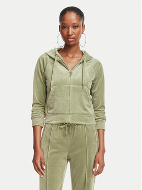 Juicy Couture Juicy Couture Sweatshirt Madison  JCWA122001 Dunkelgrün Slim Fit