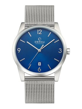 Obaku Obaku Orologio V169GDCLMC+spinki Argento