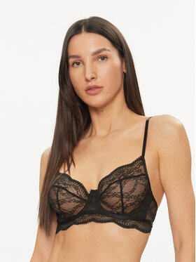 Hunkemöller Hunkemöller Podprsenka s kosticami Isabelle 184821 Čierna