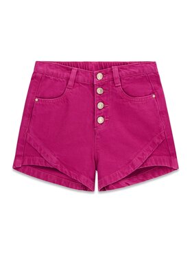Guess Kids Guess Kids Spodnie materiałowe 181363 Różowy Regular Fit