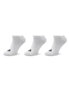 adidas adidas Unisex trumpų kojinių komplektas (3 poros) Thin And Light HT3469 Balta