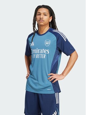 adidas adidas Koszulka techniczna Arsenal Błękitny Slim Fit