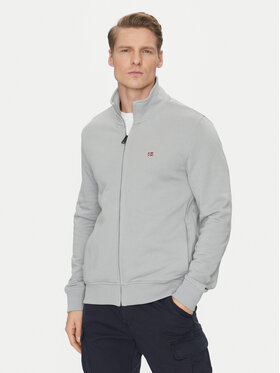Napapijri Napapijri Суитшърт Balis NP0A4HHW Сив Regular Fit