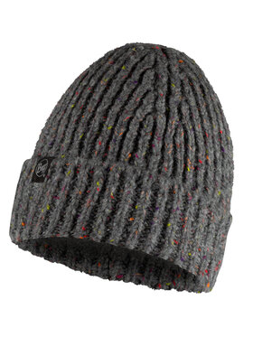 Buff Buff Czapka Buff Knitted Fleece Hat Beanie Szary