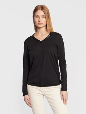 Olsen Olsen Bluză Clara 11104418 Negru Regular Fit