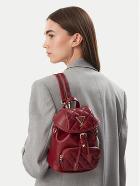 Guess Guess Rucksack J6BZ03 W3961 Dunkelrot