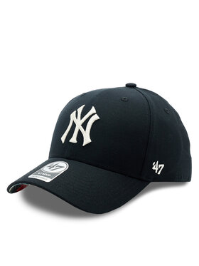 47 Brand 47 Brand Шапка с козирка MLB New York Yankees Coastal Floral Under 47 MVP B-CFLMU17GWP-BK Черен
