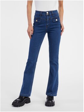 Orsay Orsay Jeansy 310035548000__36 Niebieski Bootcut Fit