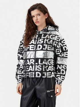 Karl Lagerfeld Jeans Karl Lagerfeld Jeans Geacă A1W15016 Argintiu Regular Fit