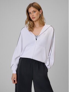 4F 4F Bluza 4FRSS26TSWSF2990-10S Biały Relaxed Fit