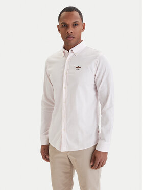 Aeronautica Militare Aeronautica Militare Cămașă 261CA1320UCT03532 Roz Regular Fit