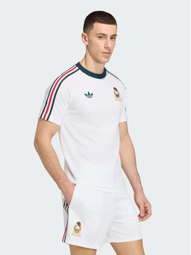 adidas adidas Koszulka techniczna 162086 Biały Slim Fit