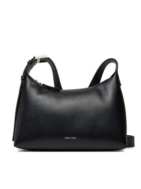 Calvin Klein Calvin Klein Torebka Hardware Strap Medium Crossbody K60K613028 Czarny