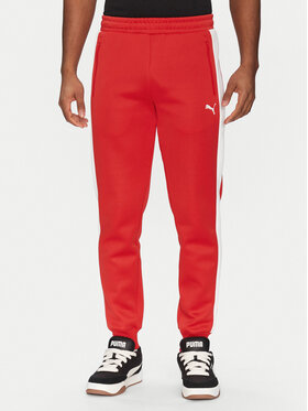 Puma Puma Pantaloni trening T7 Always On 629588 Roșu Regular Fit